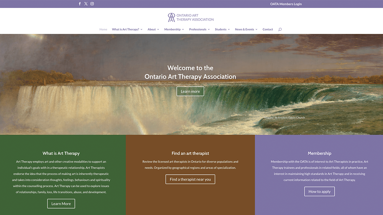 Ontario Arts Therapy Association